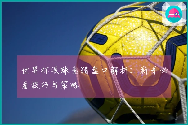 世界杯滚球竞猜盘口解析：新手必看技巧与策略